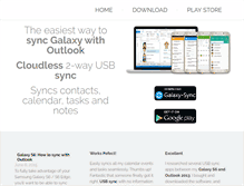 Tablet Screenshot of galaxy-sync.com
